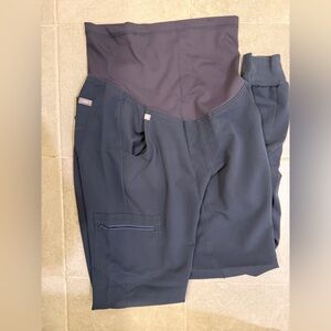 Figs Maternity Zamora Jogger Scrubs Dark Harbor